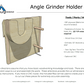 Angle Grinder Holder Plans