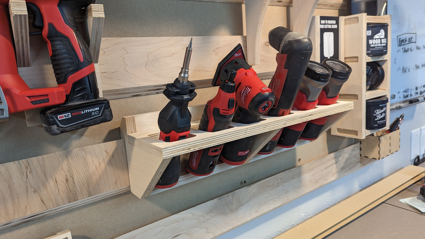Milwaukee M12 Tool Holder - French Cleat