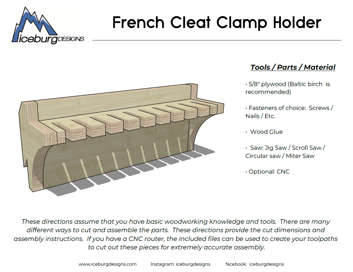 Clamp Holder Plans